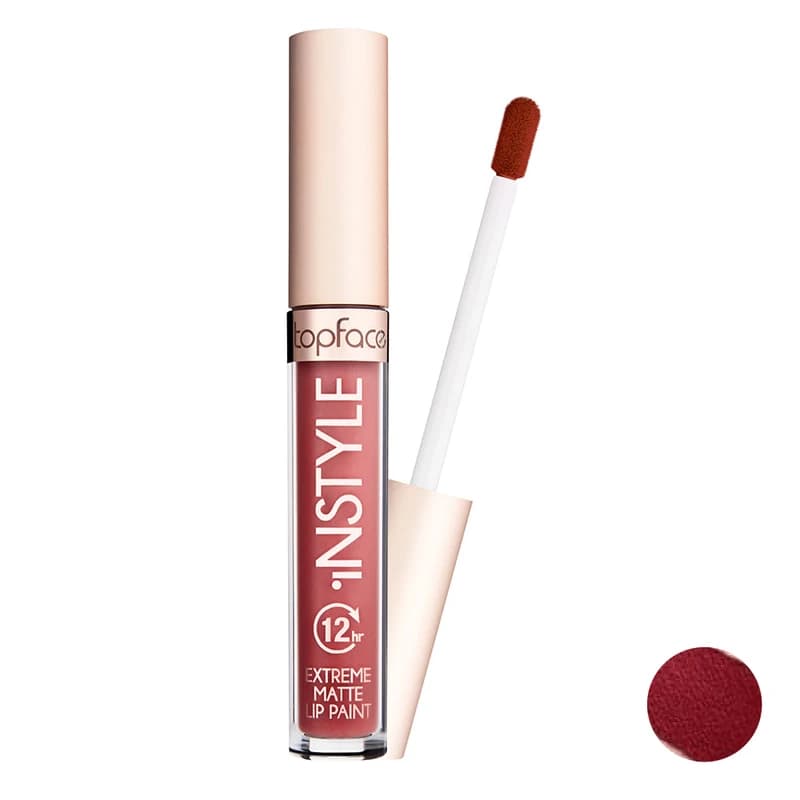 رژ لب مایع تاپ فیس مدل Instyle Extreme مات شماره 005 حجم 3.5 میلی لیتر — تصویر ۳