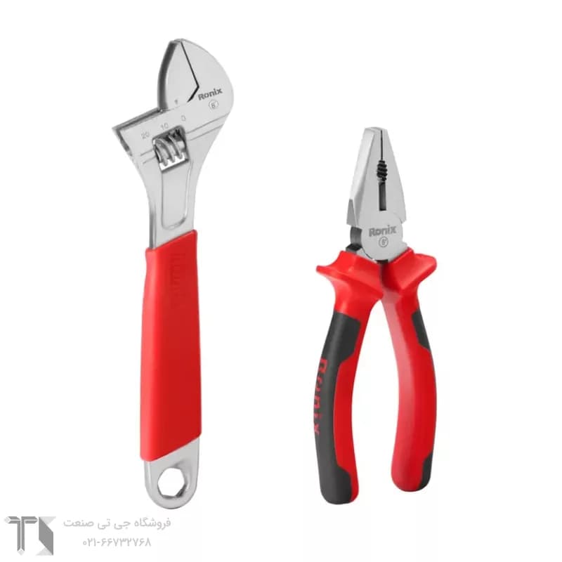 کیت ابزار دستی 12 پارچه رونیکس مدل RS-0003 — تصویر ۷