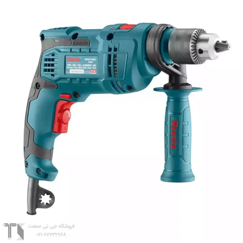 دریل 13 میلیمتری 750 وات رونیکس مدل 2214k — تصویر ۴