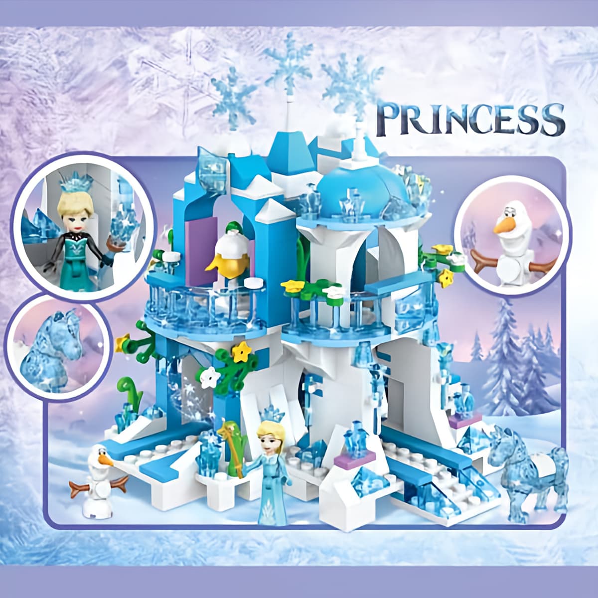 لگو پرنسس یخی مدل Frozen 7610 — تصویر ۸