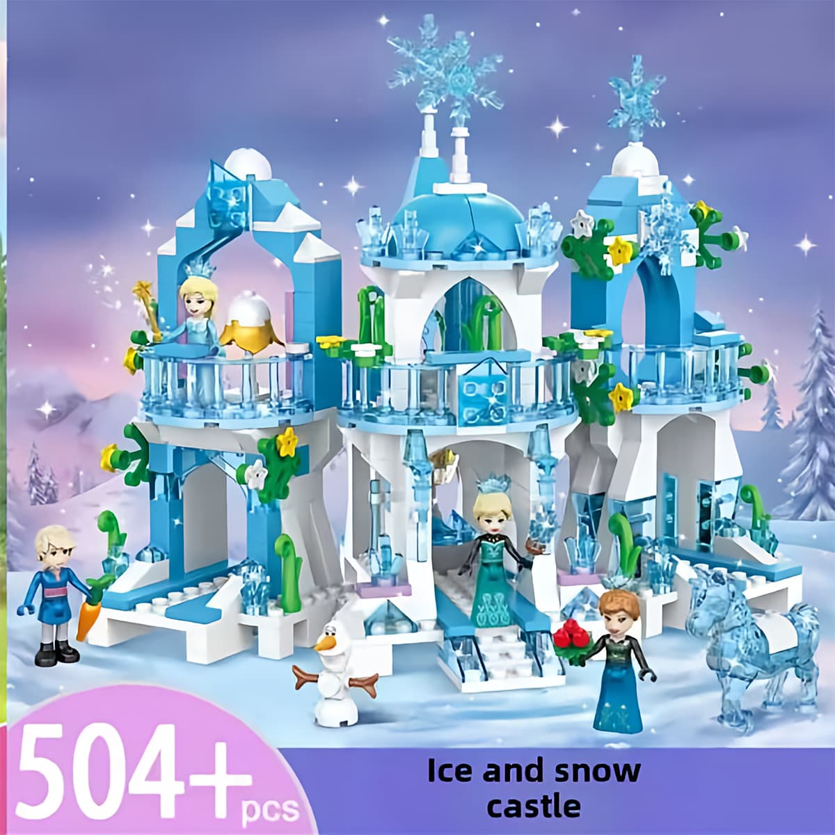 لگو پرنسس یخی مدل Frozen 7610 — تصویر ۲