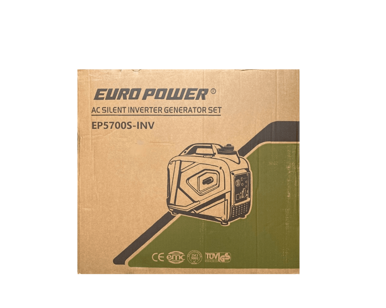 موتوربرق بنزینی یورو پاور 3 کیلووات سوپر سایلنت هندلی مدل EP-5700S-INV — تصویر ۵