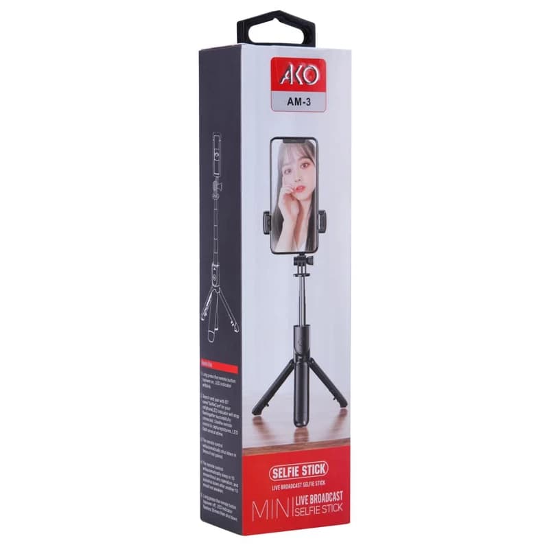 مونوپاد ریموت دار بلوتوثی آکو مدل AM-3 — تصویر ۱۰