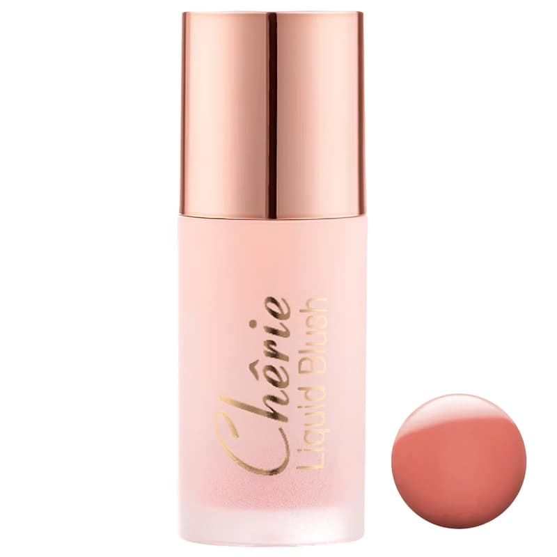 رژگونه مایع تاپ فیس مدل CHERIE LIQUID BLUSH شماره 002 — تصویر ۴