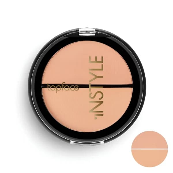 پالت رژگونه تاپ فیس مدل Instyle Twin شماره 003 — تصویر ۳