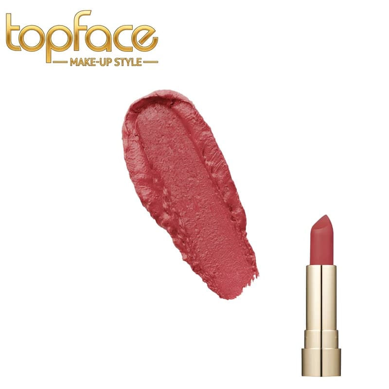 رژ لب جامد تاپ فیس مدل SOFT MATTE شماره 017 — تصویر ۵