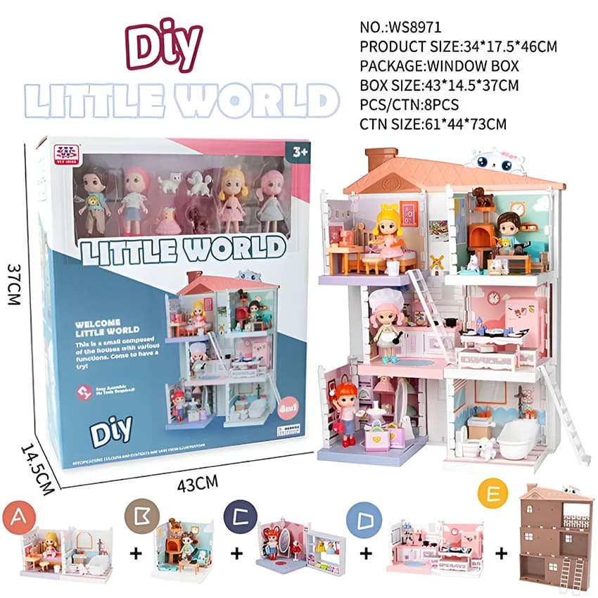 خانه عروسکی Little World — تصویر ۲