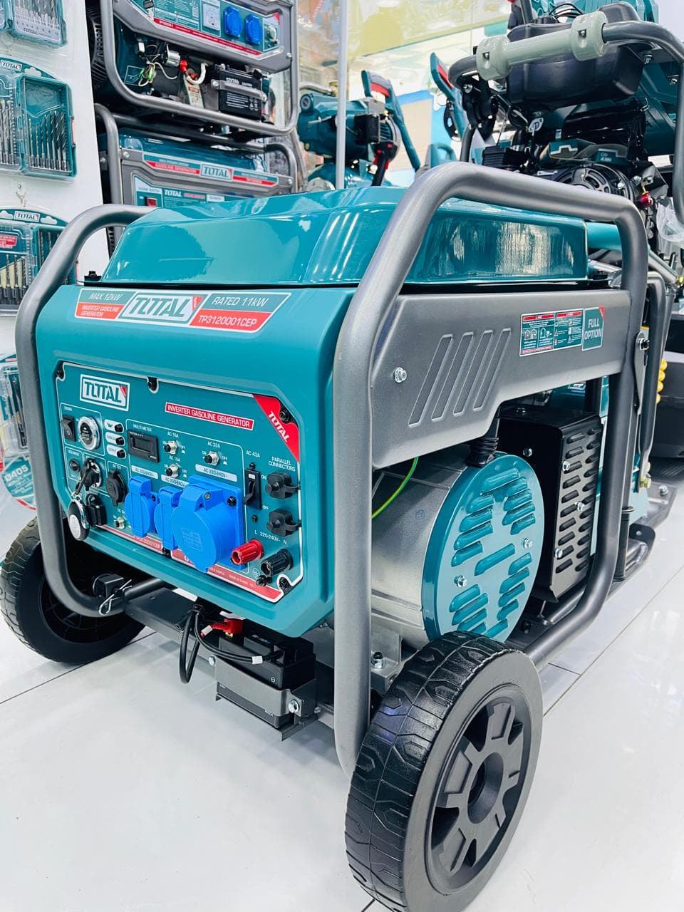 موتور برق بنزینی 12 کیلو وات توتال مدل TP3120001CEP — تصویر ۵