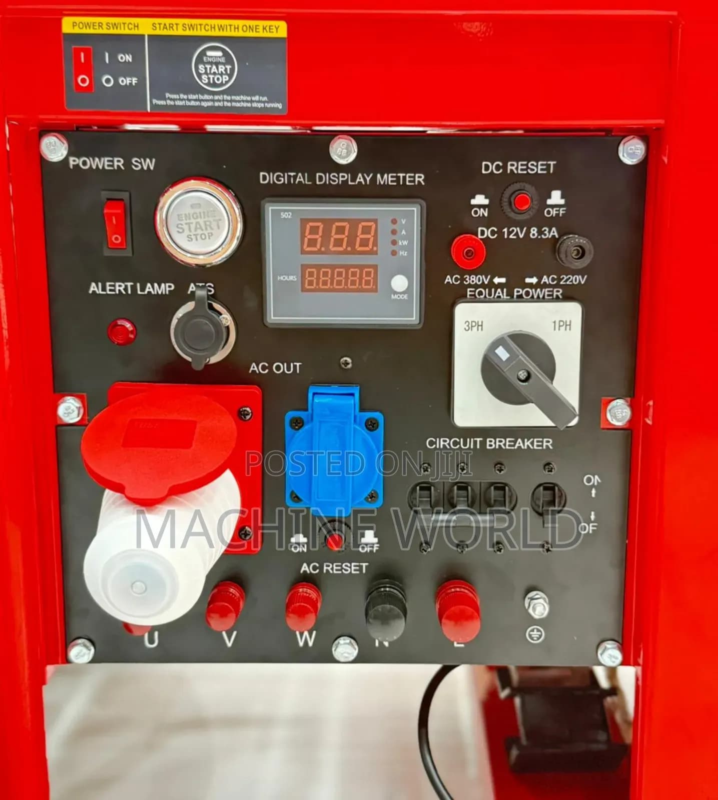 موتور برق بنزینی ایزی پاور 12 کیلو وات مدل JT16500E2 — تصویر ۸