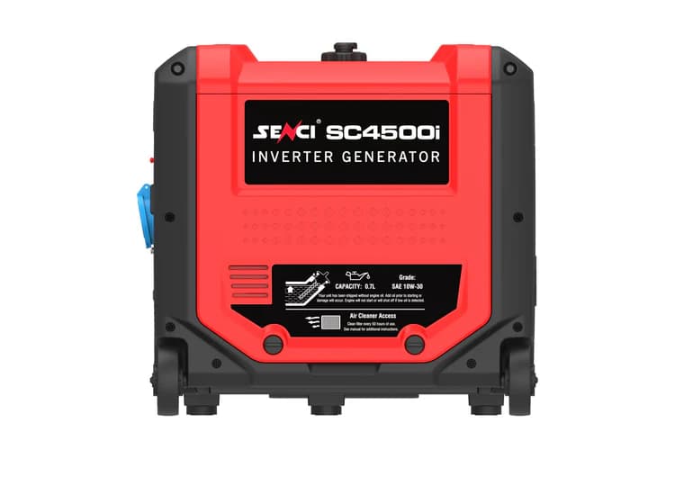 موتور برق 4.5 کیلووات بنزینی سایلنت سنسی مدل SC4500i — تصویر ۷