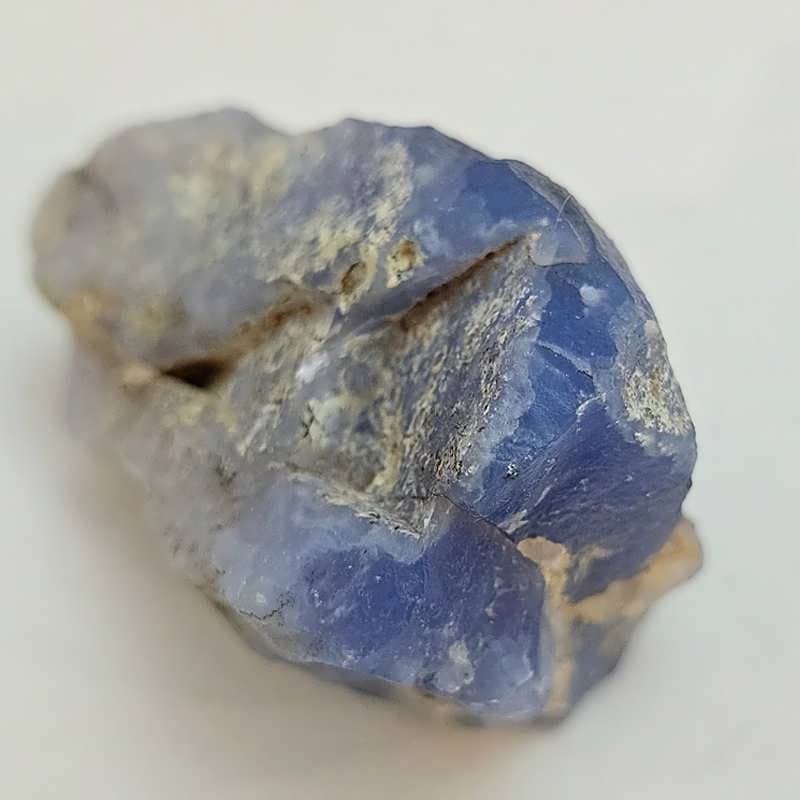 سنگ راف عقیق آبی معدنی طبیعی — تصویر ۷