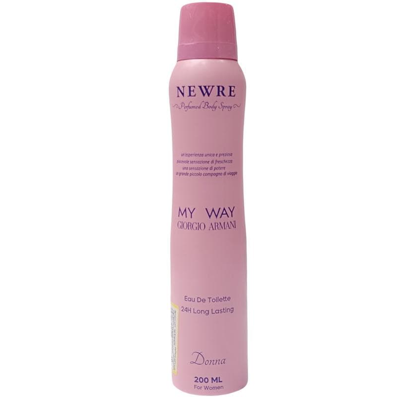 اسپری خوشبوکننده بدن زنانه نیوره NEWRE IORGIO ARMANI – My Way — تصویر ۲