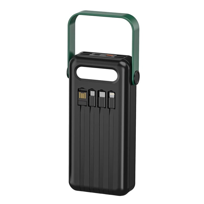 پاوربانک خورشیدی گرین لاین Solar Max | ظرفیت 30000 میلیآمپرساعت و شارژ خورشیدی — تصویر ۳