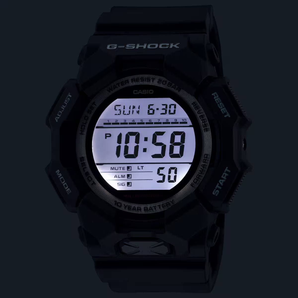 ساعت مچی کاسیو GD-010-1D — تصویر ۶