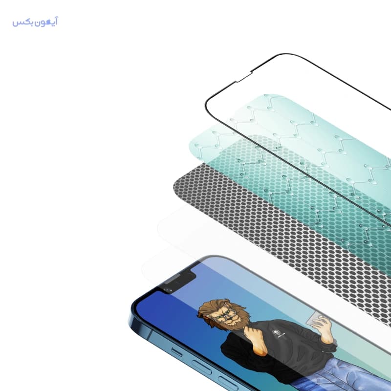 محافظ صفحه آیفون XR — تصویر ۴