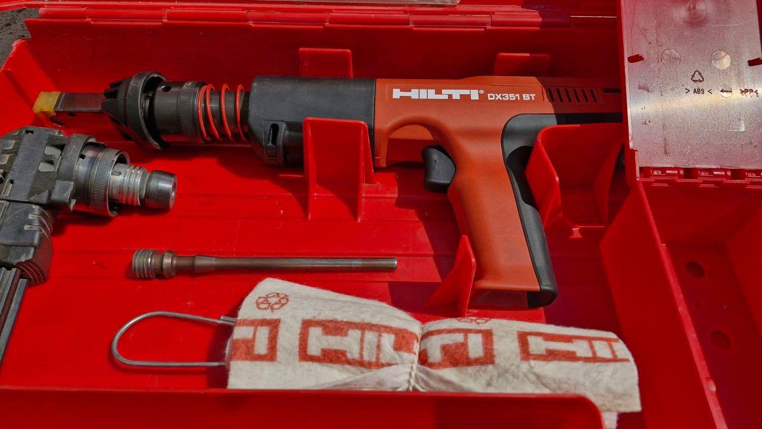 تفنگ میخکوب چاشنی خور هیلتی HILTI DX 351 — تصویر ۷