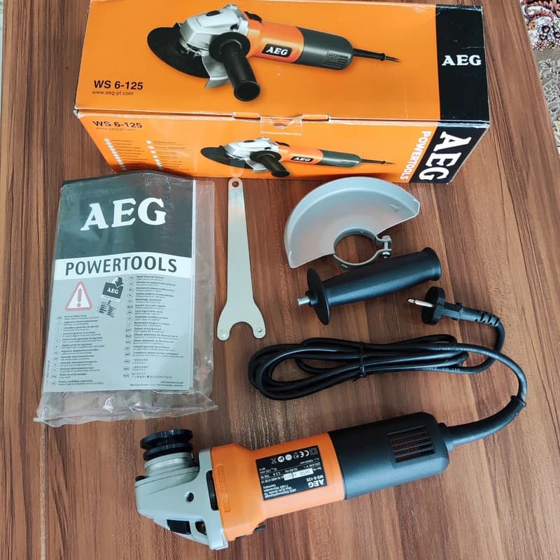 مینی فرز آاگ مدل AEG WS 6-125 — تصویر ۲