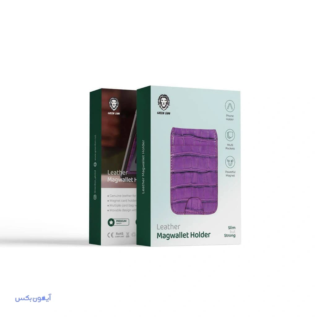 کیف چرمی مگنتی گرین لاین — تصویر ۴