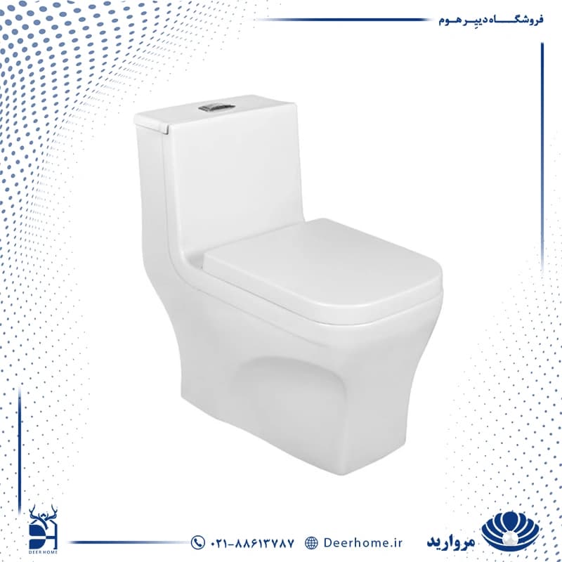 توالت فرنگی مروارید مدل کاتیا 71 — تصویر ۹