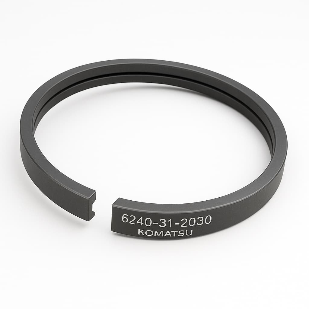 پیستون رینگ کامل (PISTON RING ASS) موتور دیزلی و لودر کوماتسو/ شماره فنی: 2030-31-6240 — تصویر ۲