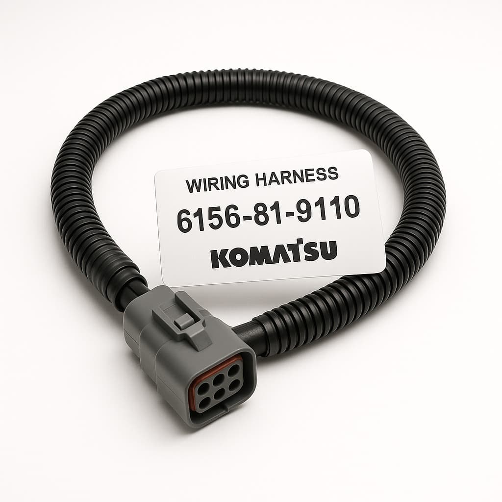 دسته سیم (WIRING HARNESS) بیل مکانیکی و لودر کوماتسو/ شماره فنی: 9110-81-6156 — تصویر ۲