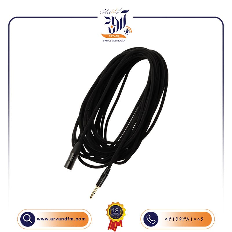 کابل میکروفون 10 متری JUST/MJS-10 برند QUIKLOK — تصویر ۸