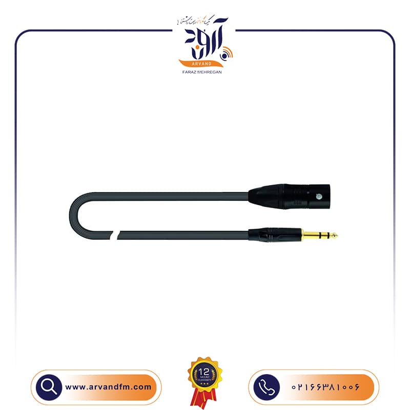 کابل میکروفون 3 متری JUST/MJS-3 برند QUIKLOK — تصویر ۶