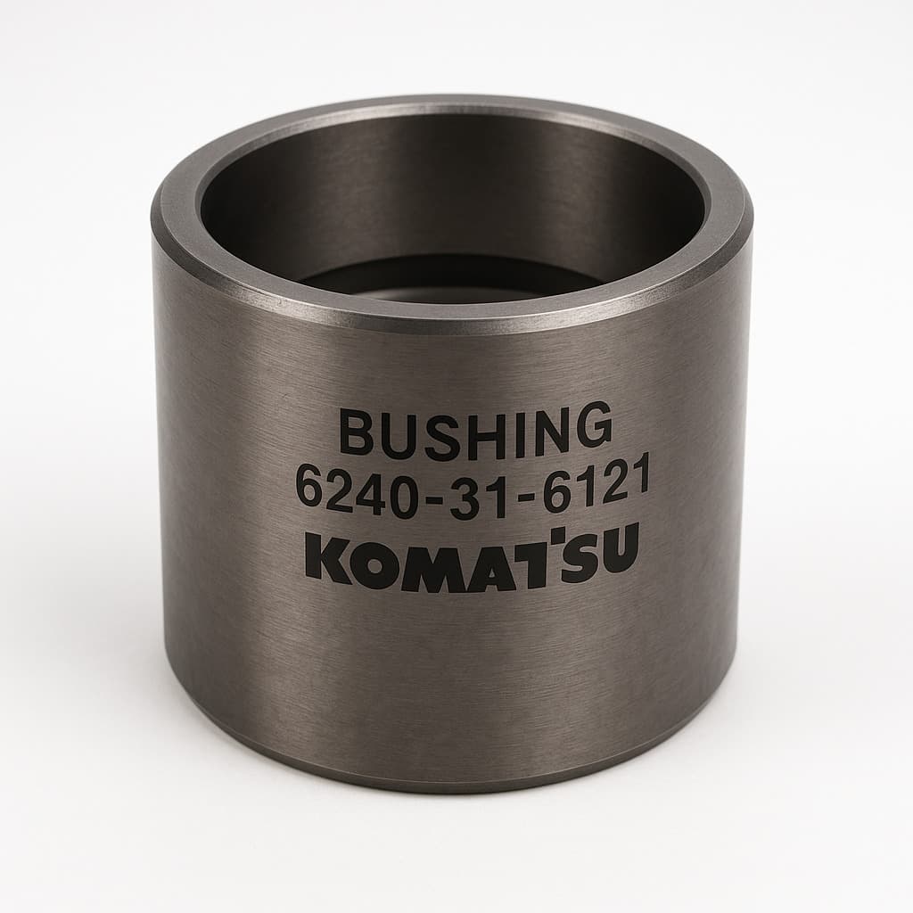 بوش یا بوشینگ (BUSHING) موتور دیزلی کوماتسو/ شماره فنی: 6121-31-6240 — تصویر ۲
