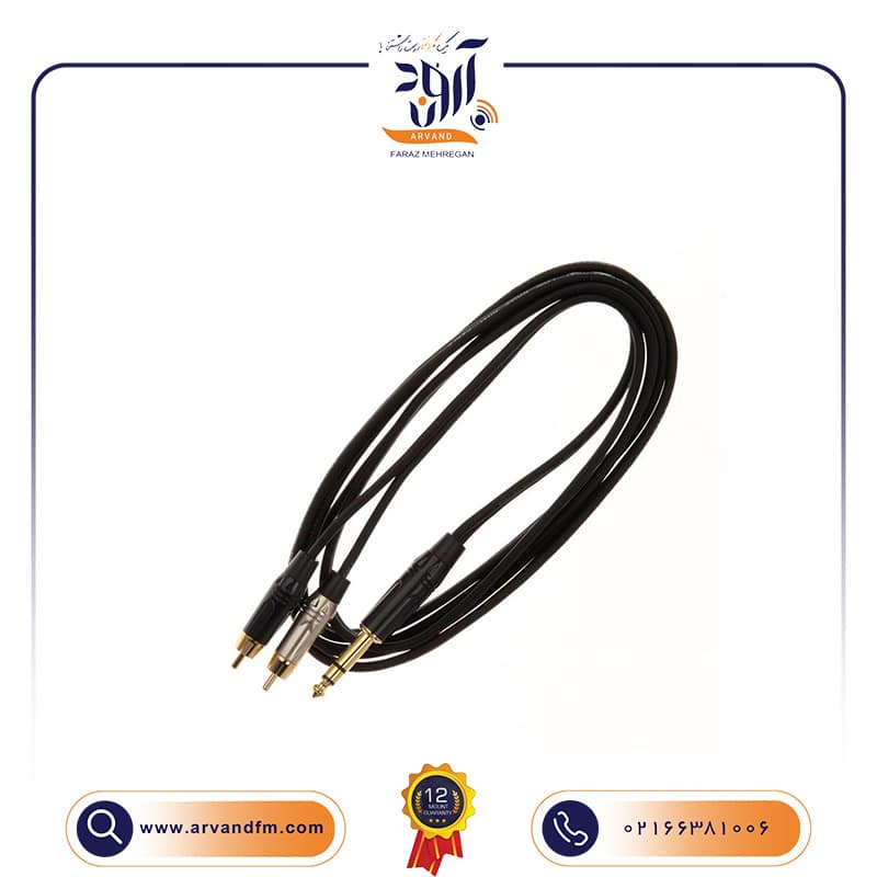 کابل صوتی 3 متری JUST/JS2RCA-3 برند QUIKLOK — تصویر ۷