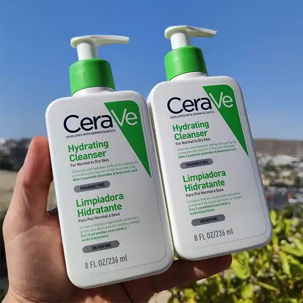 ژل شستشوی آبرسان سراوی پوست نرمال تا خشک | CeraVe Hydrating Cleanser اصل — تصویر ۵