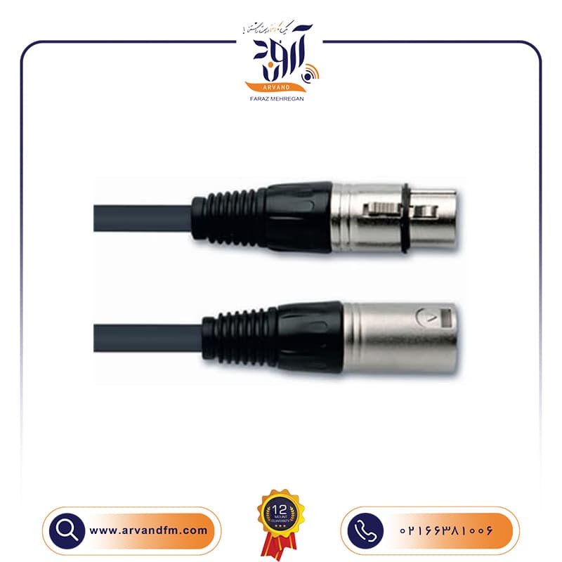 کابل میکروفن MX/775-3 برند QUIKLOK — تصویر ۲