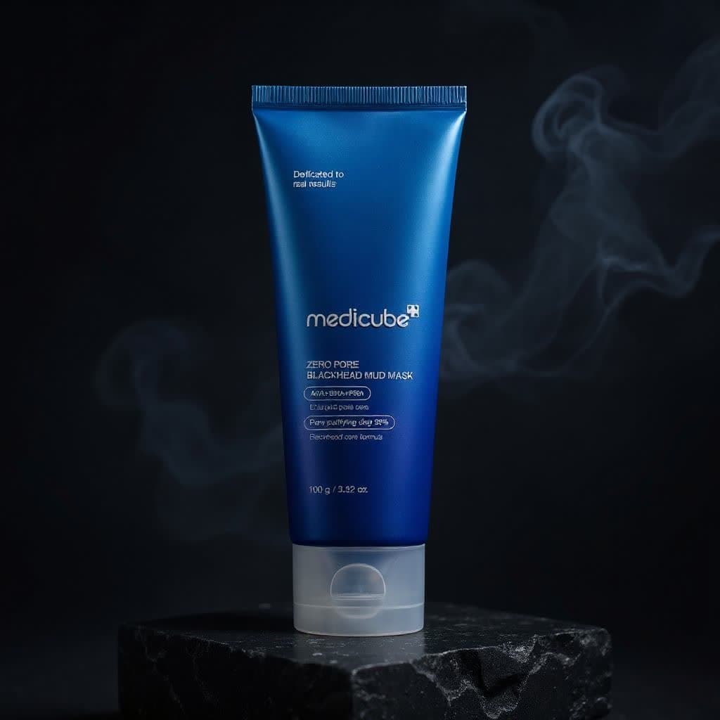 ماسک خاک رس مدی‌کیوب | کنترل منافذ و جوش سرسیاه | Medicube Zero Pore Mud Mask