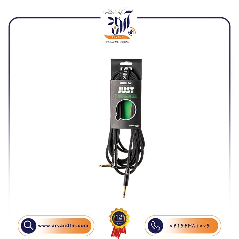 کابل میکروفن JUST/JR-6 برند QUIKLOK — تصویر ۹