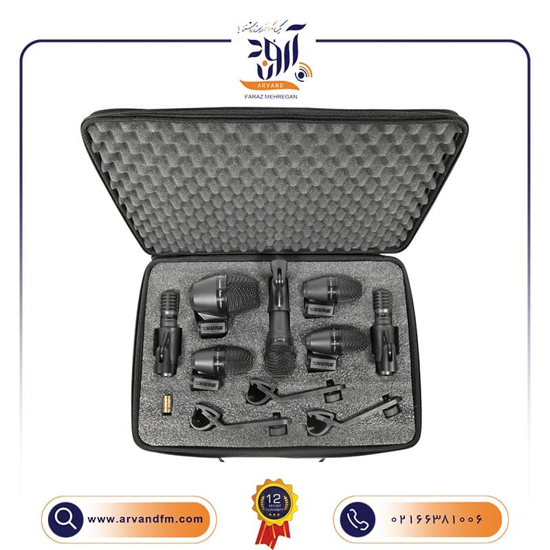 میکروفون درام ست PGADRUMKIT7 برند SHURE
