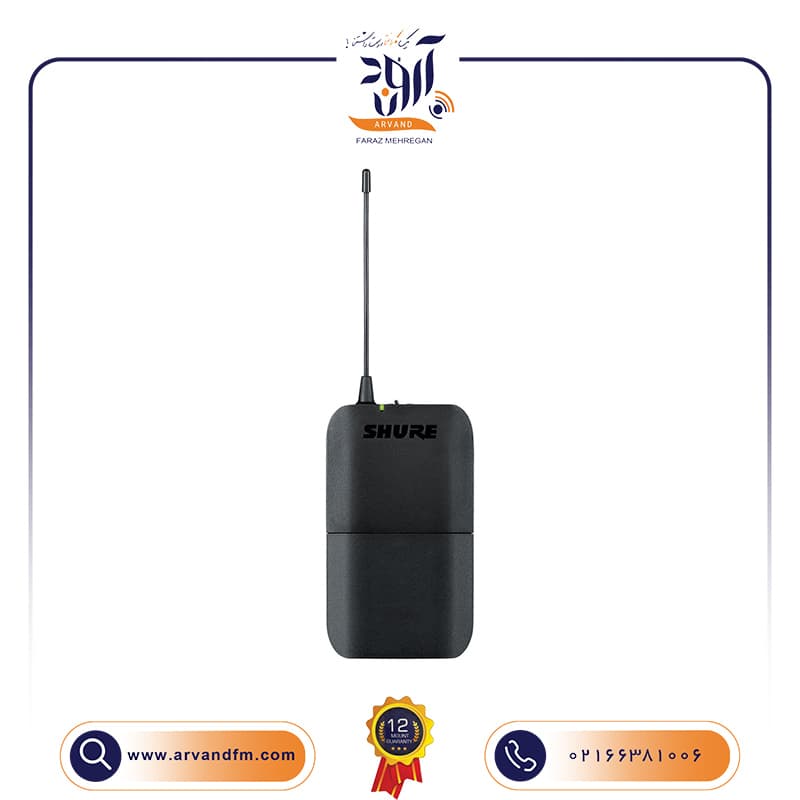 میکروفون یقه ای بیسیم دوتایی BLX188/CVL برند SHURE — تصویر ۵