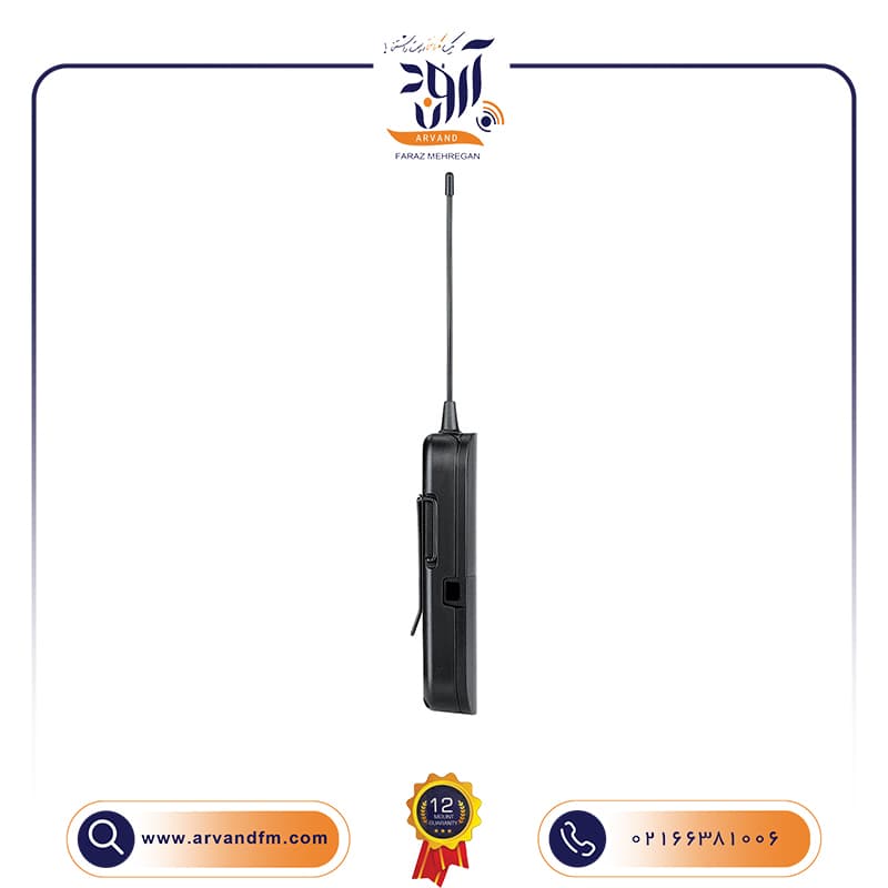 میکروفون یقه ای بیسیم دوتایی BLX188/CVL برند SHURE — تصویر ۸