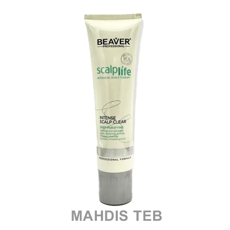 پاک کننده عمیق و لایه بردار اسکالپ پوست سر بیور|150ml — تصویر ۲