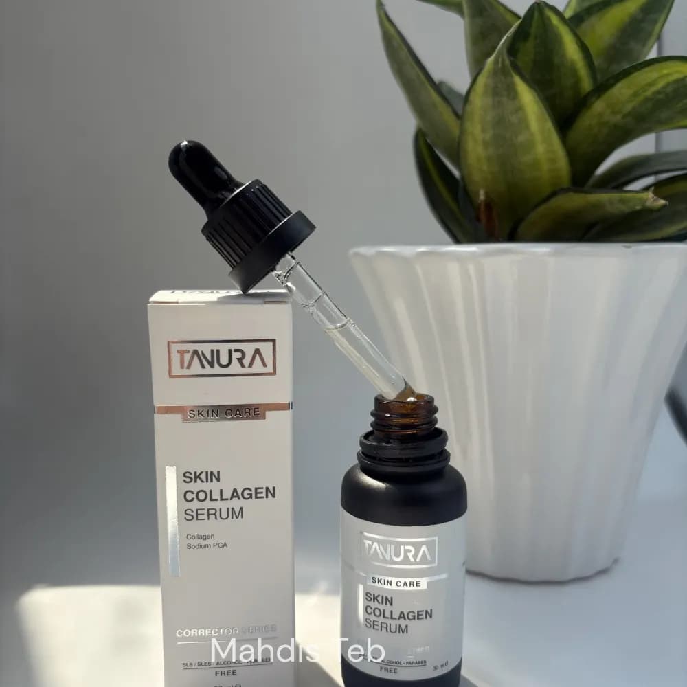 سرم کلاژن و جوانساز حاوی خاویار تنورا|30ml