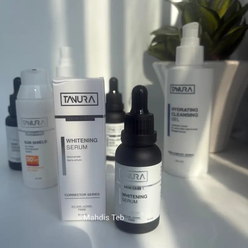 سرم روشن کننده و ضدلک تنورا| 30ml — تصویر ۳
