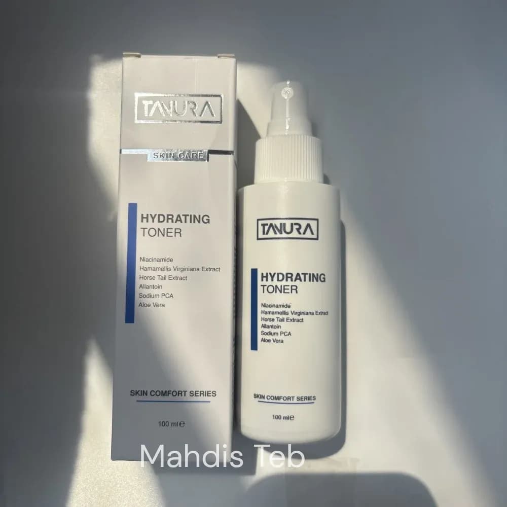 هیدراتینگ تونر تنورا|مناسب انواع پوست100ml — تصویر ۳