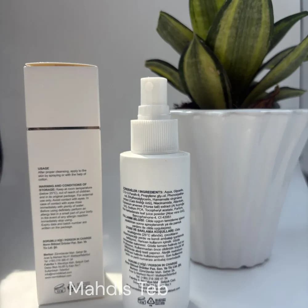 هیدراتینگ تونر تنورا|مناسب انواع پوست100ml — تصویر ۲