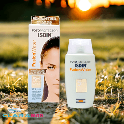 ضد آفتاب بی رنگی ایزدین ISDIN Fotoprotector Fusion Water — تصویر ۱۱