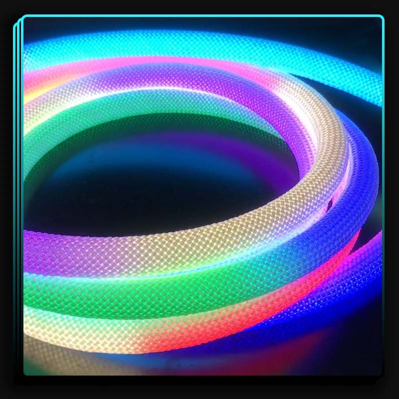 ریسه ال ای دی کنفی RGB برنامه پذیر و حساس به صدا — تصویر ۴