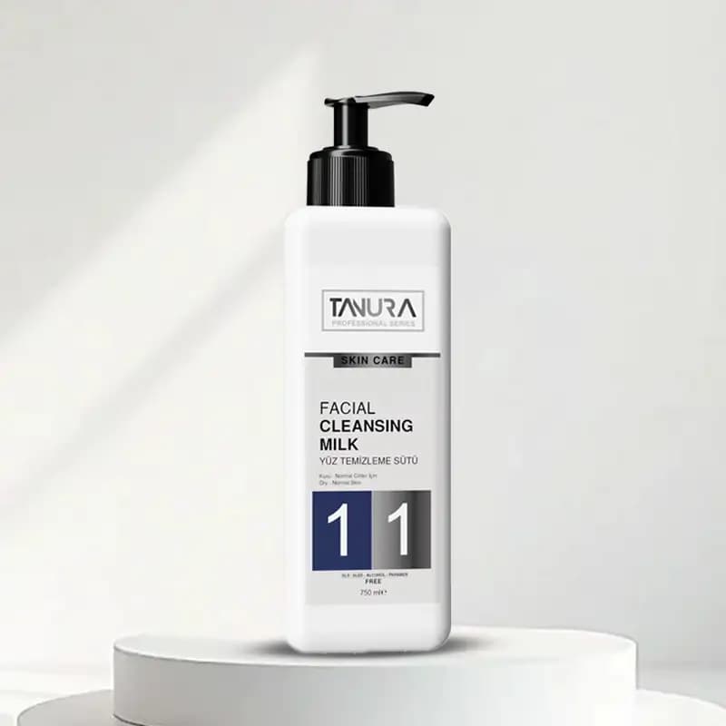 شیر پاک کن پوست خشک و نرمال تنورا|750ml — تصویر ۲