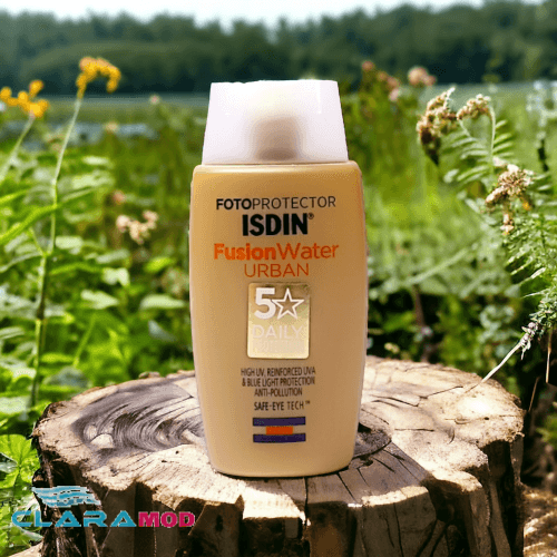 ضد آفتاب بی رنگی ایزدین ISDIN Fusion Water Urban Safe Eye — تصویر ۴