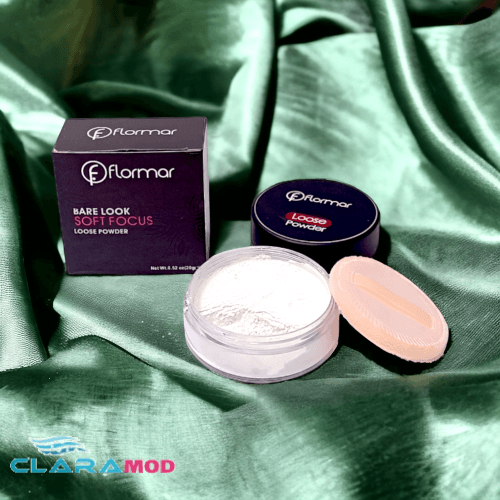 پودر فیکس بی رنگ Flormar Bare Look Soft Focus Loose Powder — تصویر ۵