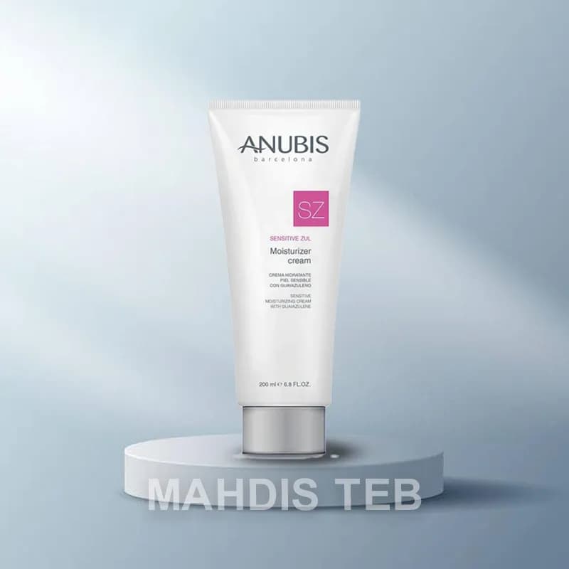 کرم مرطوب کننده و آبرسان پوست حساس آنوبیس|200ml — تصویر ۲