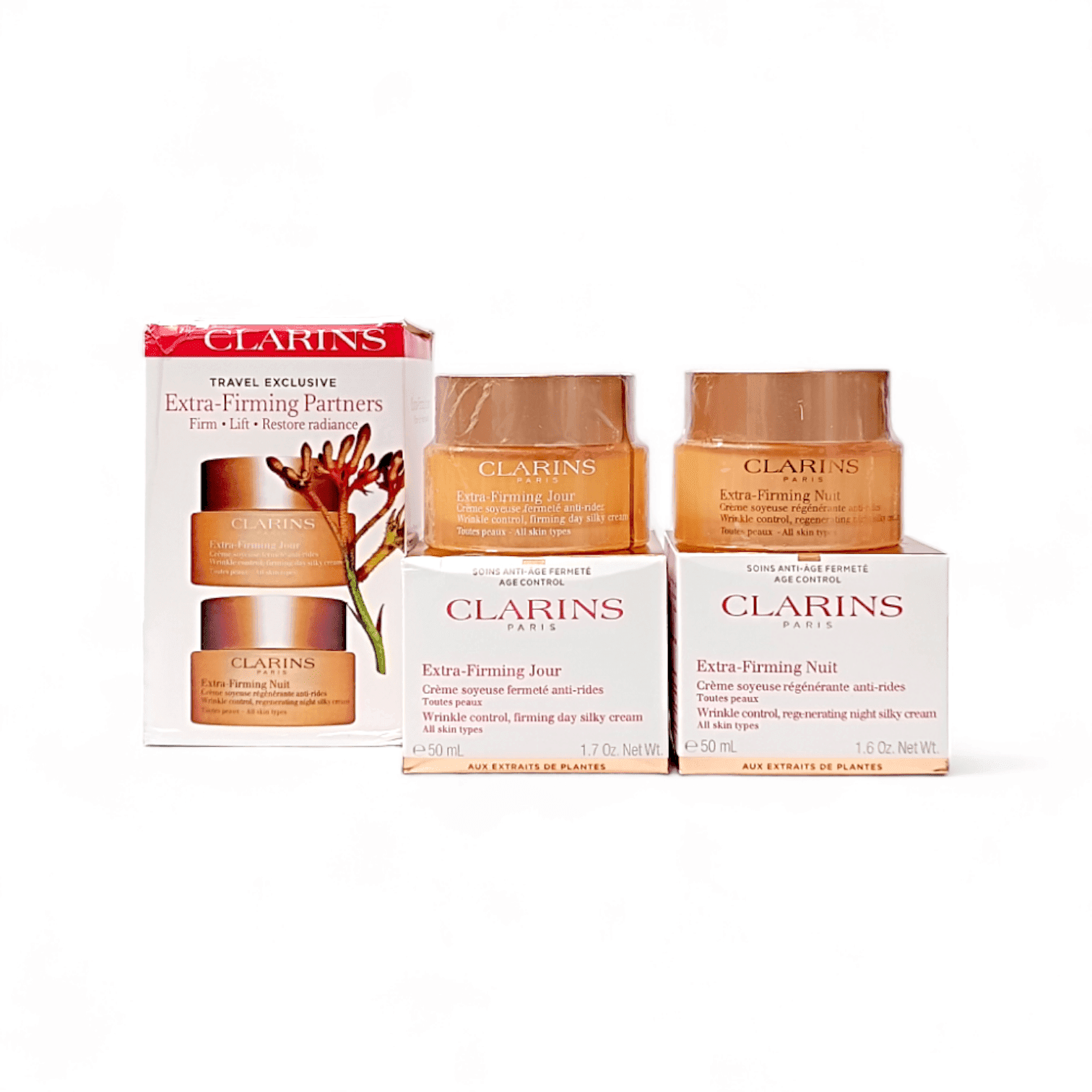 ست کرم شب و روز لیفتینگ قوی کلارنس پاریس Clarins Paris — تصویر ۱۱