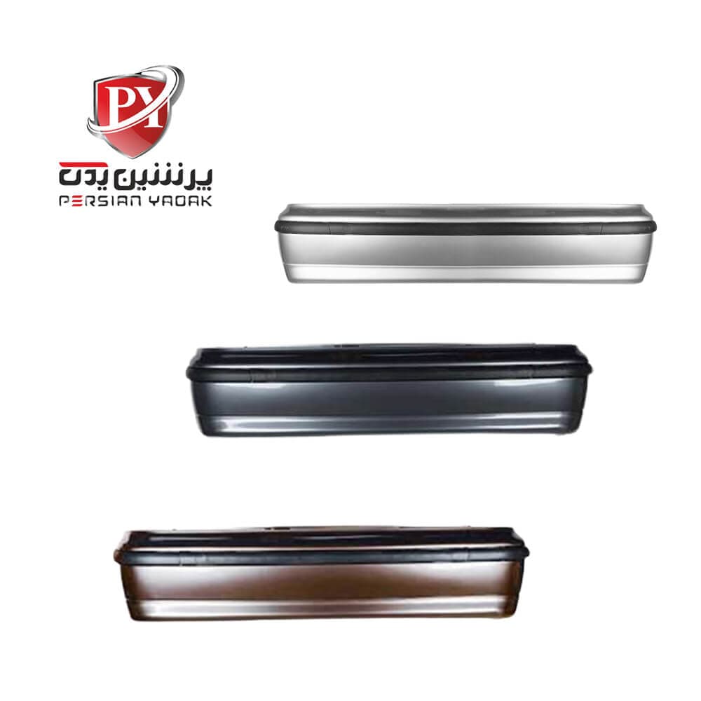 سپر عقب سمند lx خام + رنگ کوره‌ای — تصویر ۴