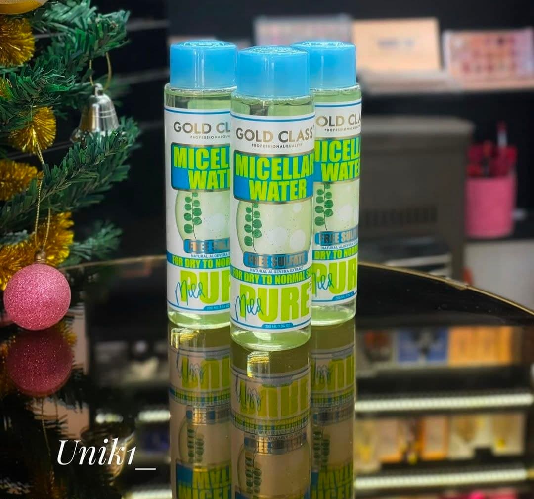 محلول آرایش پاک کن (MICELLAR WATER) گلدکلاس — تصویر ۶